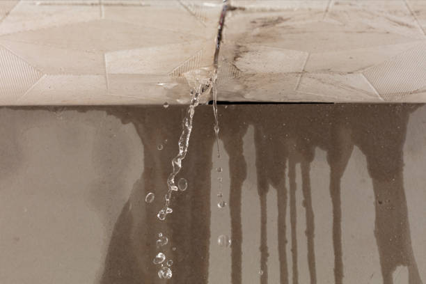 Professional Flood Damage Cleanup technician working in Butte Des Morts, WI